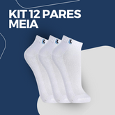 KIT 12 PARES MEIA AU WALK, ADULTO UNISSEX